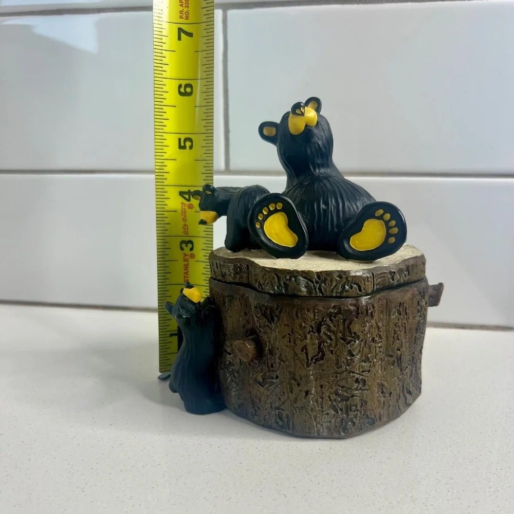 BearFoots Three Bears Box by Jeff Fleming Big Sky Carvers - Picture 3 of 10